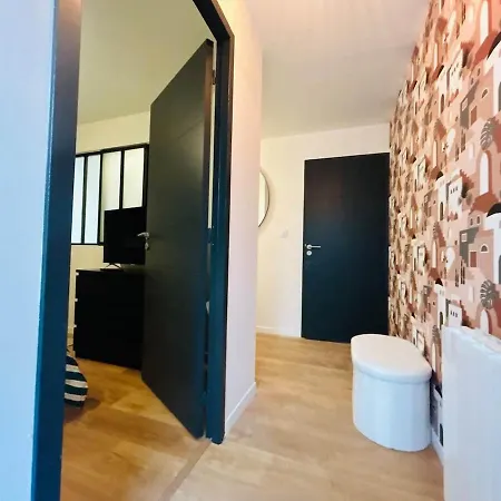 Casa Belfort T2 Avec Jardin דירה אנז'ה