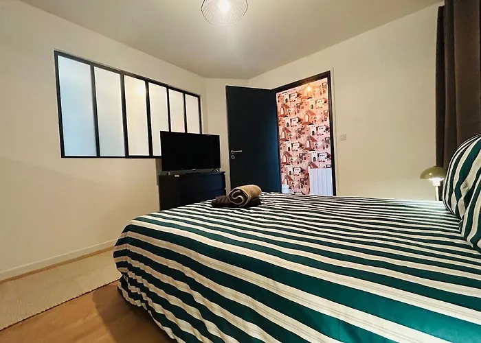 Casa Belfort T2 Avec Jardin Апартаменты *